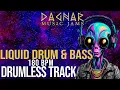 Download Lagu Liquid Drum \u0026 Bass - DRUMLESS TRACK | 180 BPM | Play Along for Drummers