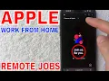 How To Find Apple Work From Home Remote Jobs