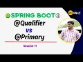 Multiple Beans Problem Qualifier vs Primary Annotation Explained Spring Boot 4 Full Course