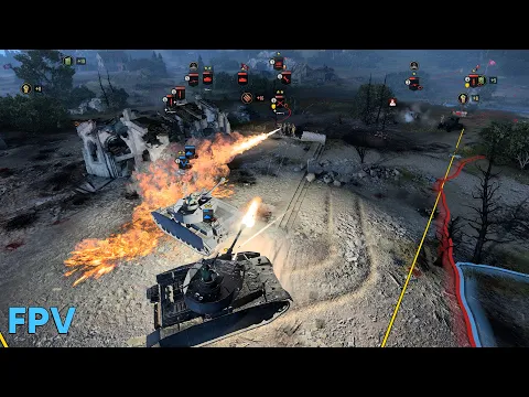 COH3 FPV Hard early game turns into epic late action