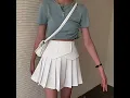 Download Lagu Skirt Women Kawaii Patchwork High Waisted Mini Skirt Girls Korean Fashion Preppy Style Elegant Skirt