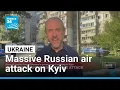 Download Lagu Russia conducts massive air attack on Kyiv, other Ukrainian regions • FRANCE 24 English