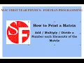 How To Print A M SC FIRST YEAR PHYSICS