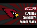 2026 Regular School Board Meeting