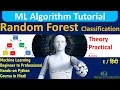Random Forest Classification Algorithm Explain with Project in Hindi Machine Learning Tutorial