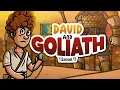Download Lagu David en Goliath ⚔️🪨 | De strijd tegen de reus | Geanimeerd Bijbelverhaal | Mijn eerste Bijbel | 57