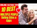 10 BEST MULTIPLE PEOPLE Dating Sites Apps 2024