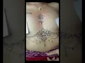 Timelapse Under breast tattoo
