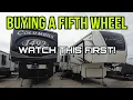Fifth Wheel Shopping Watch this first Full Time RV vs Four Seasons RV vs Neither