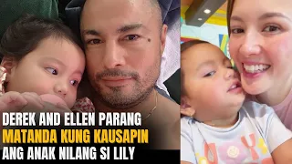DEREK and ELLEN parang MATANDA kung kausapin si BABY LILY na 2 years old pa lang!!
