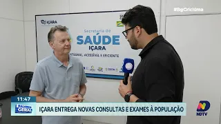 Içara intensifica ações de saúde e reduz filas com novos atendimentos