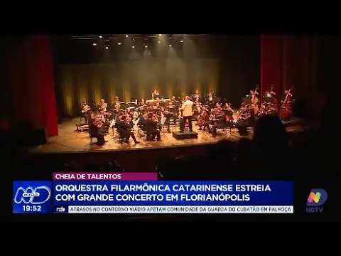 Arte em harmonia: Orquestra Filarmônica Catarinense brilha na sua estreia