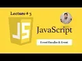 Event Handler Event in JavaScript 3