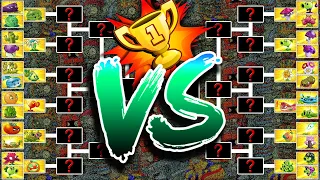 PVZ 2 BIG Tournament - Who Will Win? - Plant vs Plant Challenge