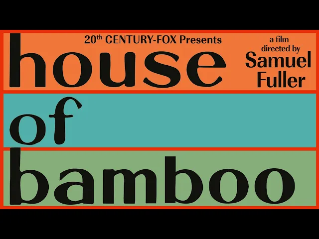 HOUSE OF BAMBOO (Masters of Cinema) Blu-ray Clip