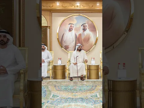 محمد بن راشد يتقبّل التعازي في وفاة أحمد بن راشد لليوم الثاني على التوالي