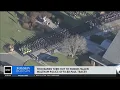 Thousands pay respects to fallen Waltham police officer Paul Tracey at wake