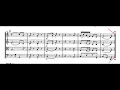 Mozart, String Quartet 10, K.170 - Video Score - Hagen Quartett
