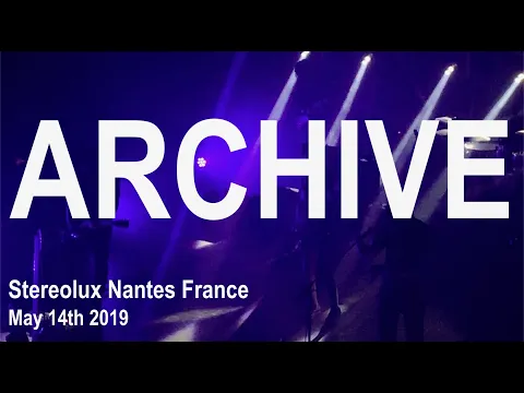 Download MP3 ARCHIVE Live Full Concert 4K @ Stereolux Nantes France May 14th 2019 25 Tour