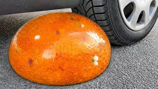 ORBEEZ COCA COLA BALLOON VS CAR, Coca Cola Zero, PowerAde, Fanta, Sprite, Fruko and Mentos Diff Unde