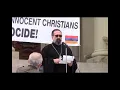 Father Armash of the Diocesan St. John’s Armenian Church speaks in Lansing, MI (10/11/20)