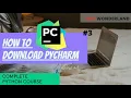 How to install PyCharm IDE on Windows Complete Python Course 2021 Tech Wonderland