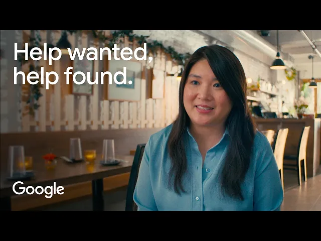 A video explaining how a restaurant owner used Gemini to help create a website for posting jobs in the restaurant industry.