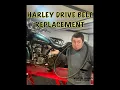 Harley Davidson Drive Belt Replacement