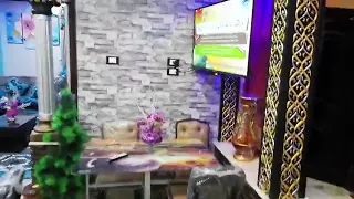 شقة عريس مفروشه ربنا يباركلو يارب 