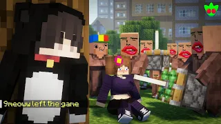 O Que os Aldeões Fazem Quando Saímos do Minecraft? | 9Meoww (Dublado)