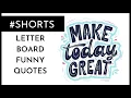 LETTER BOARD FUNNY QUOTES