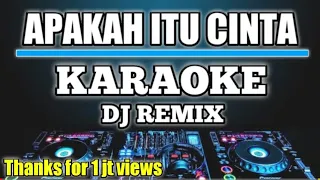 KARAOKE APAKAH ITU CINTA - HAPPY ASMARA ( IPANK )  NADA CEWEK DJ REMIX BY JMBD