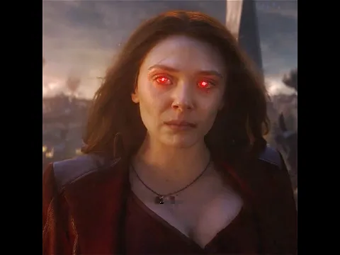 The Scarlet Witch was defeated by Thanos because of her arrogance. #shorts #edit #video #scarlet