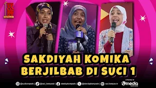 Sakdiyah Komika Berjilbab yang Bikin Heboh di SUCI 1: Aksinya Bikin Ngakak | Throwback SUCI