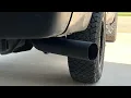 I Painted My 5 Exhaust Tailpipe Matte Black on my 2015 6 7L F250 Using High Heat Rustoleum