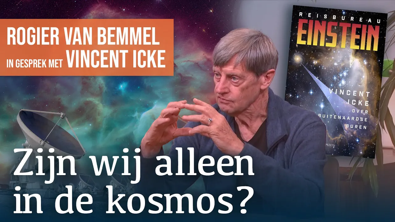 Reisbureau Einstein: over het ontstaan van sterren, planeten en leven | #1685 met Vincent Icke