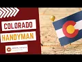 Colorado Handyman License Guide