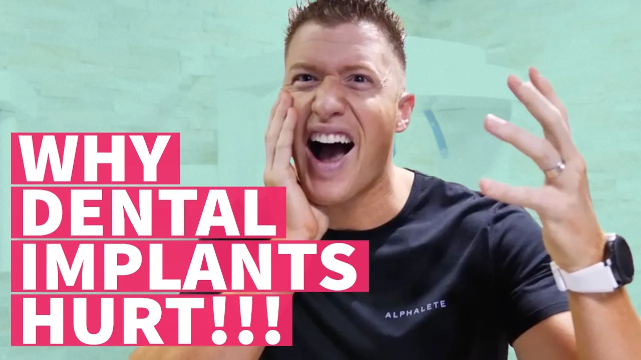Outline Video Why dental implants hurt! - Dentist explains...