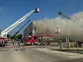 Fire Sweeps Through Building In Downtown Lincoln