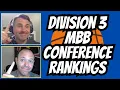 Ranking the Conferences in Division 3 Men s Basketball - D3 Datacast
