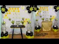 Bumblebee Party DIY Bee Birt ay Bee Baby Shower DIY Gender Reveal What Would It Bee