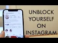 How To Unblock Your Instagram Account From Someone Elses Account 2025