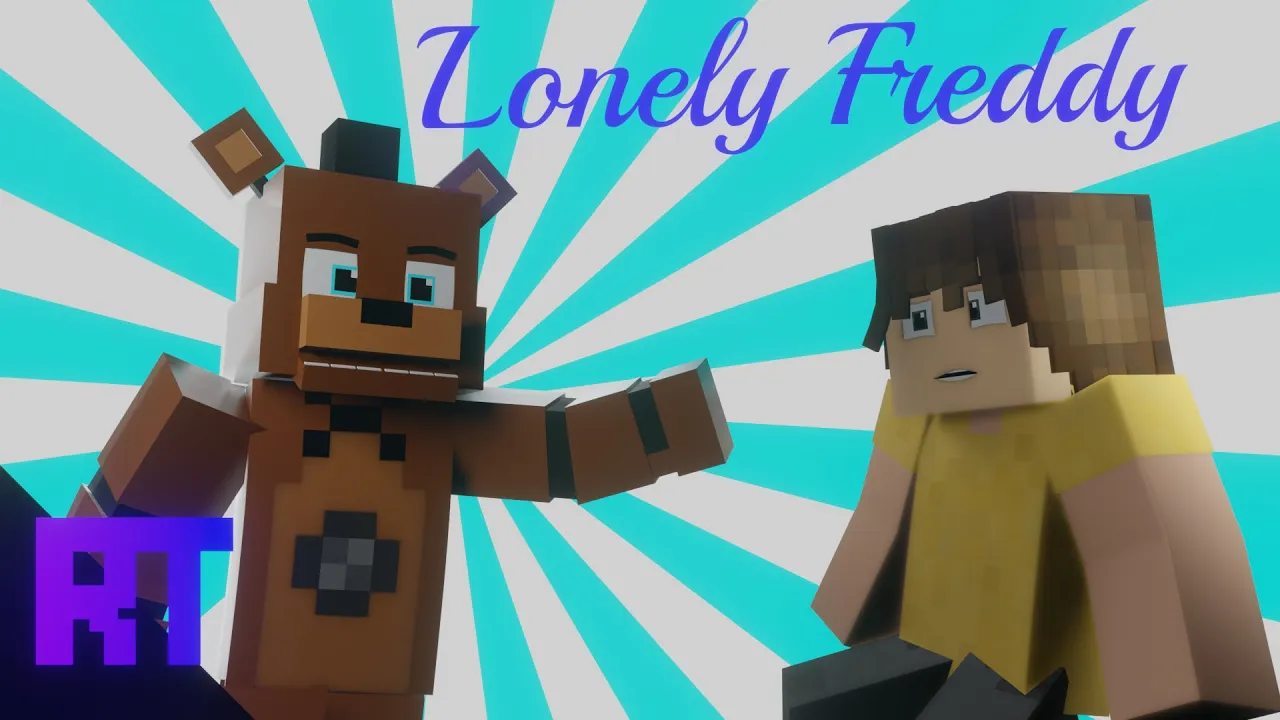 Lonely Freddy Minecraft animted short 2( song by Dawko and DHeusta)
