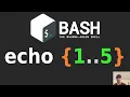Few Examples of Using Brace Expansion with Bash