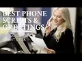 Best scripts and greetings for salon front desk