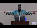 Dr Umar Johnson At Pace University 2023