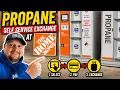 Propane Exchange Self Service Kiosk HomeDepot