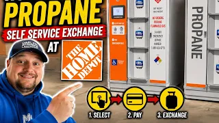 Propane Exchange Self Service Kiosk HomeDepot