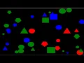 Dynamic Moving Shapes in a Tkinter Canvas