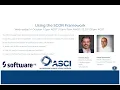 ASCI Webinar SCOR